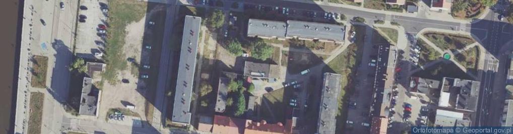 Zdjęcie satelitarne 1 Maja ul.