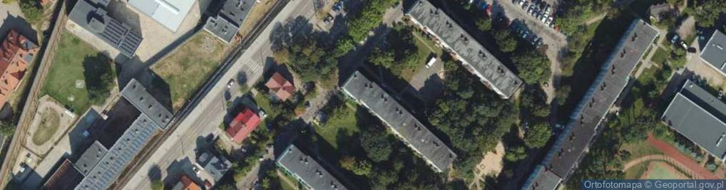 Zdjęcie satelitarne 1 Maja ul.