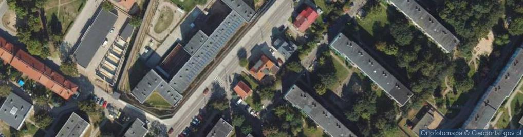 Zdjęcie satelitarne 1 Maja ul.