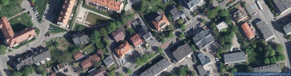 Zdjęcie satelitarne 1 Maja ul.
