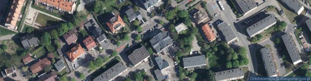 Zdjęcie satelitarne 1 Maja ul.