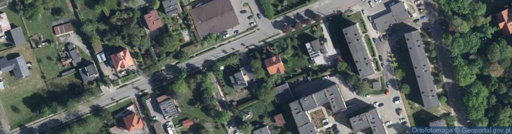 Zdjęcie satelitarne 1 Maja ul.