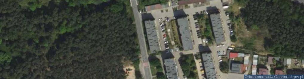 Zdjęcie satelitarne 1 Maja ul.
