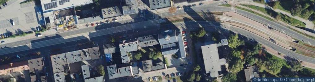 Zdjęcie satelitarne 1 Maja ul.