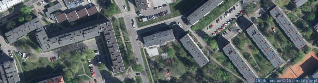 Zdjęcie satelitarne 1 Maja ul.
