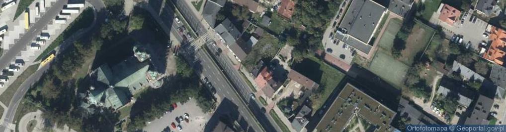 Zdjęcie satelitarne 1 Maja ul.