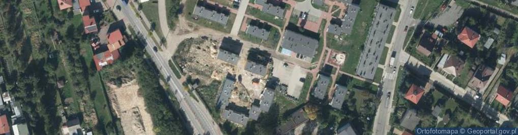 Zdjęcie satelitarne 1 Maja ul.