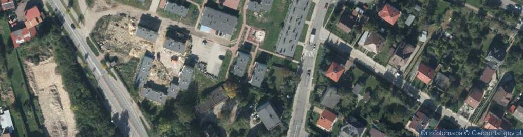 Zdjęcie satelitarne 1 Maja ul.