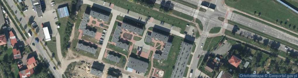 Zdjęcie satelitarne 1 Maja ul.