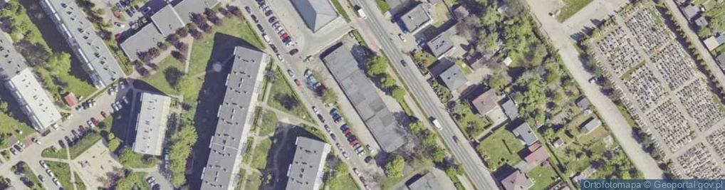Zdjęcie satelitarne 1 Maja ul.