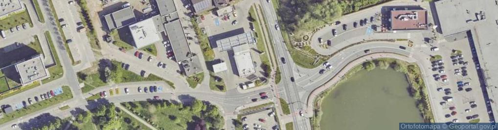 Zdjęcie satelitarne 1 Maja ul.