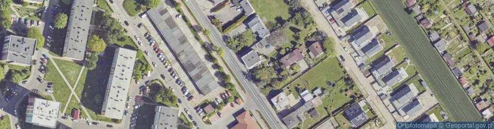 Zdjęcie satelitarne 1 Maja ul.