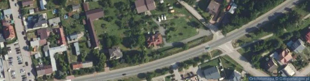 Zdjęcie satelitarne 1 Maja ul.
