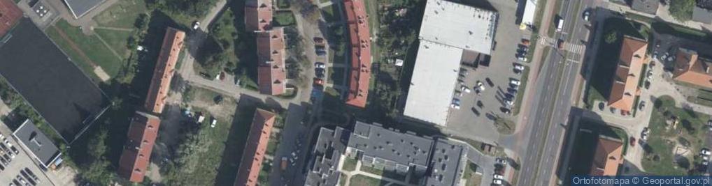 Zdjęcie satelitarne 1 Maja ul.