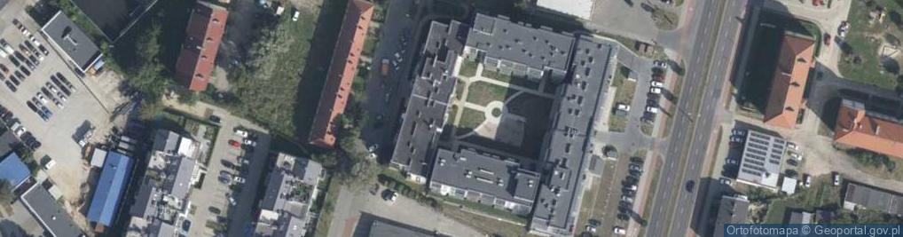 Zdjęcie satelitarne 1 Maja ul.