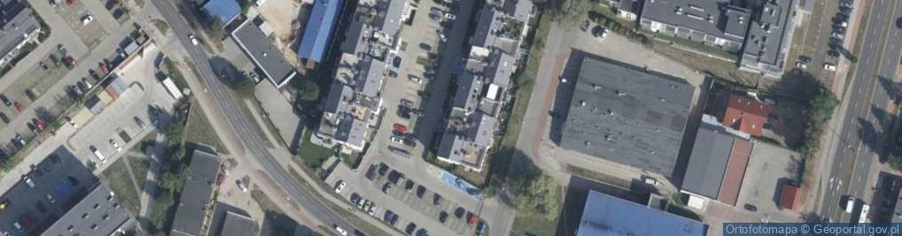 Zdjęcie satelitarne 1 Maja ul.