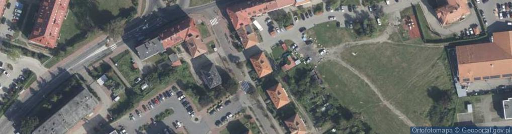 Zdjęcie satelitarne 1 Maja ul.