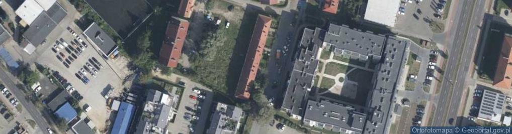 Zdjęcie satelitarne 1 Maja ul.