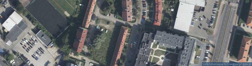 Zdjęcie satelitarne 1 Maja ul.