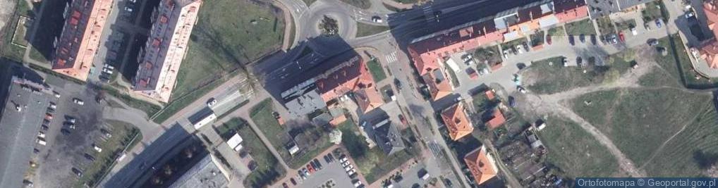 Zdjęcie satelitarne 1 Maja ul.