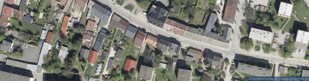 Zdjęcie satelitarne 1 Maja ul.