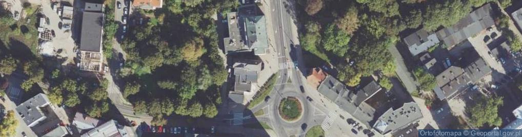 Zdjęcie satelitarne 1 Maja ul.