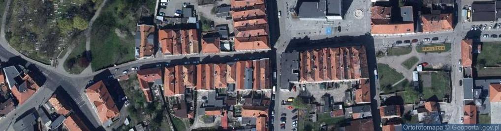 Zdjęcie satelitarne 1 Maja ul.