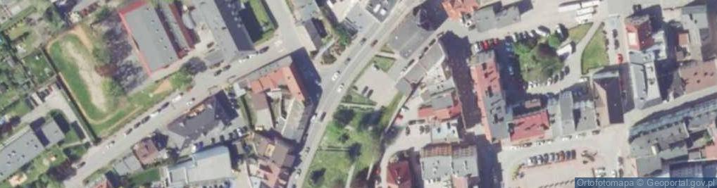 Zdjęcie satelitarne 1 Maja ul.
