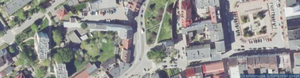 Zdjęcie satelitarne 1 Maja ul.