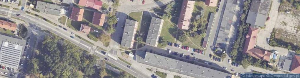 Zdjęcie satelitarne 1 Maja ul.