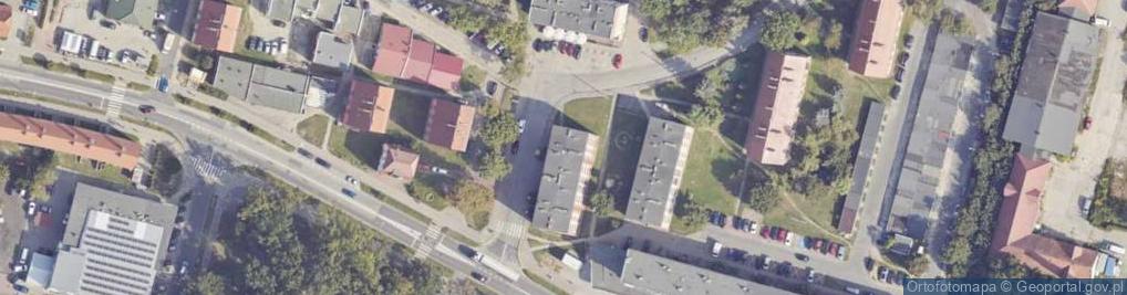 Zdjęcie satelitarne 1 Maja ul.