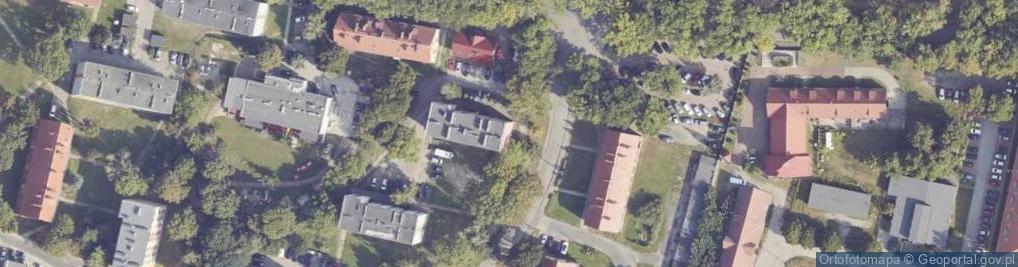 Zdjęcie satelitarne 1 Maja ul.