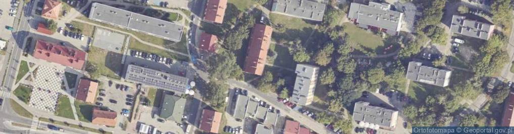 Zdjęcie satelitarne 1 Maja ul.