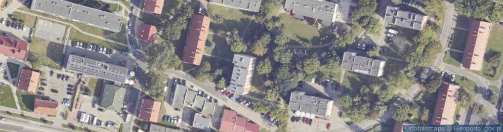 Zdjęcie satelitarne 1 Maja ul.