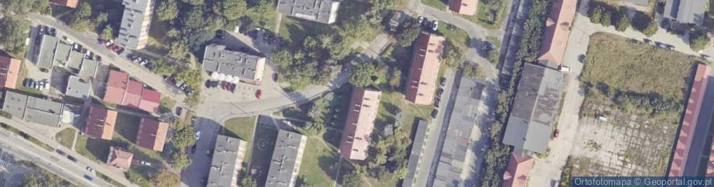 Zdjęcie satelitarne 1 Maja ul.