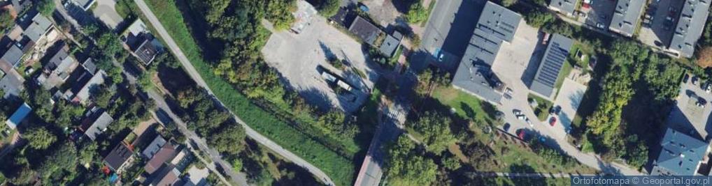 Zdjęcie satelitarne 1 Maja ul.