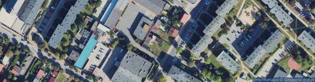 Zdjęcie satelitarne 1 Maja ul.