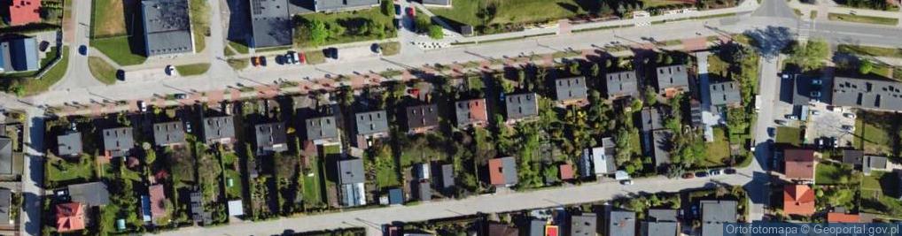 Zdjęcie satelitarne 1 Maja ul.