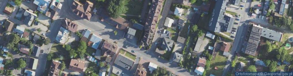 Zdjęcie satelitarne 1 Maja ul.