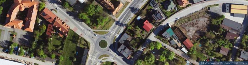 Zdjęcie satelitarne 1 Maja ul.