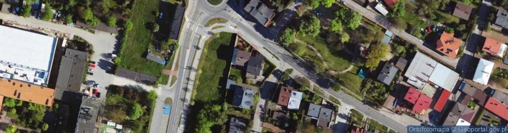 Zdjęcie satelitarne 1 Maja ul.
