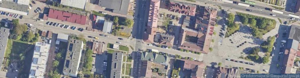 Zdjęcie satelitarne 1 Maja ul.