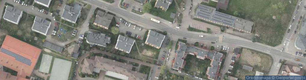 Zdjęcie satelitarne 1 PLM Warszawa ul.