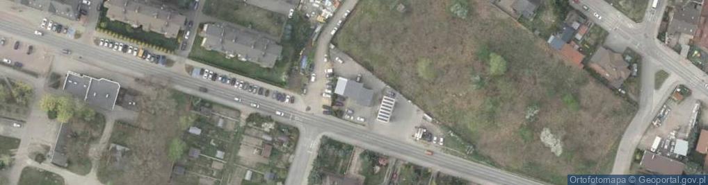 Zdjęcie satelitarne 1 PLM Warszawa ul.