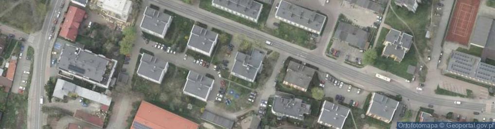 Zdjęcie satelitarne 1 PLM Warszawa ul.