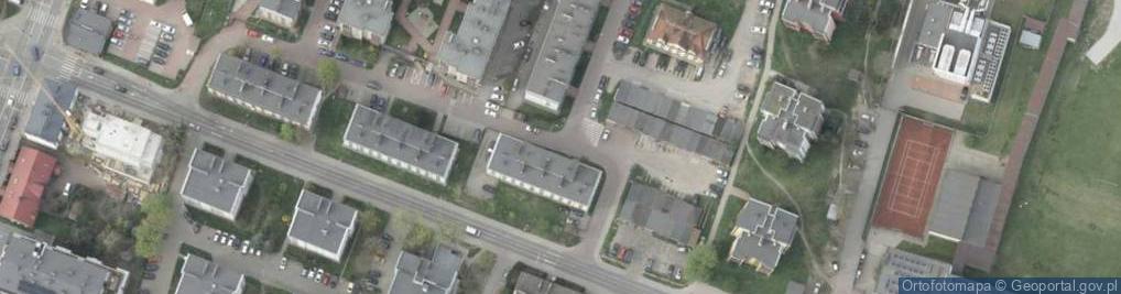 Zdjęcie satelitarne 1 PLM Warszawa ul.