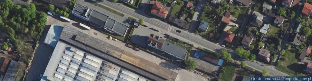 Zdjęcie satelitarne 1 Maja ul.
