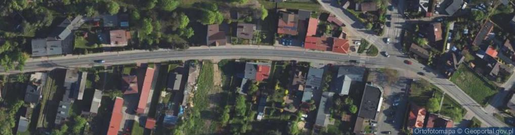 Zdjęcie satelitarne 1 Maja ul.
