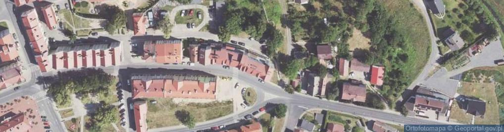Zdjęcie satelitarne 1 Maja ul.