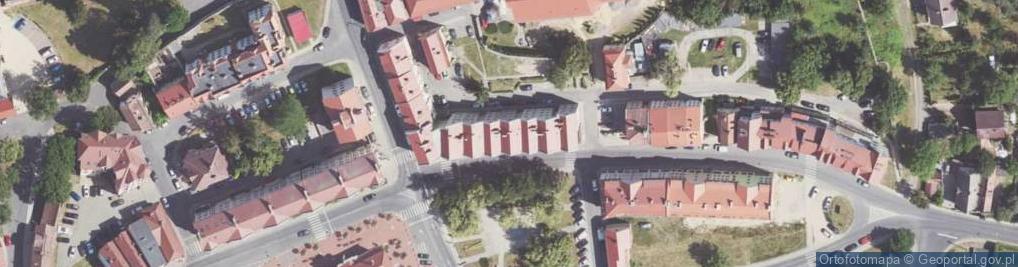 Zdjęcie satelitarne 1 Maja ul.